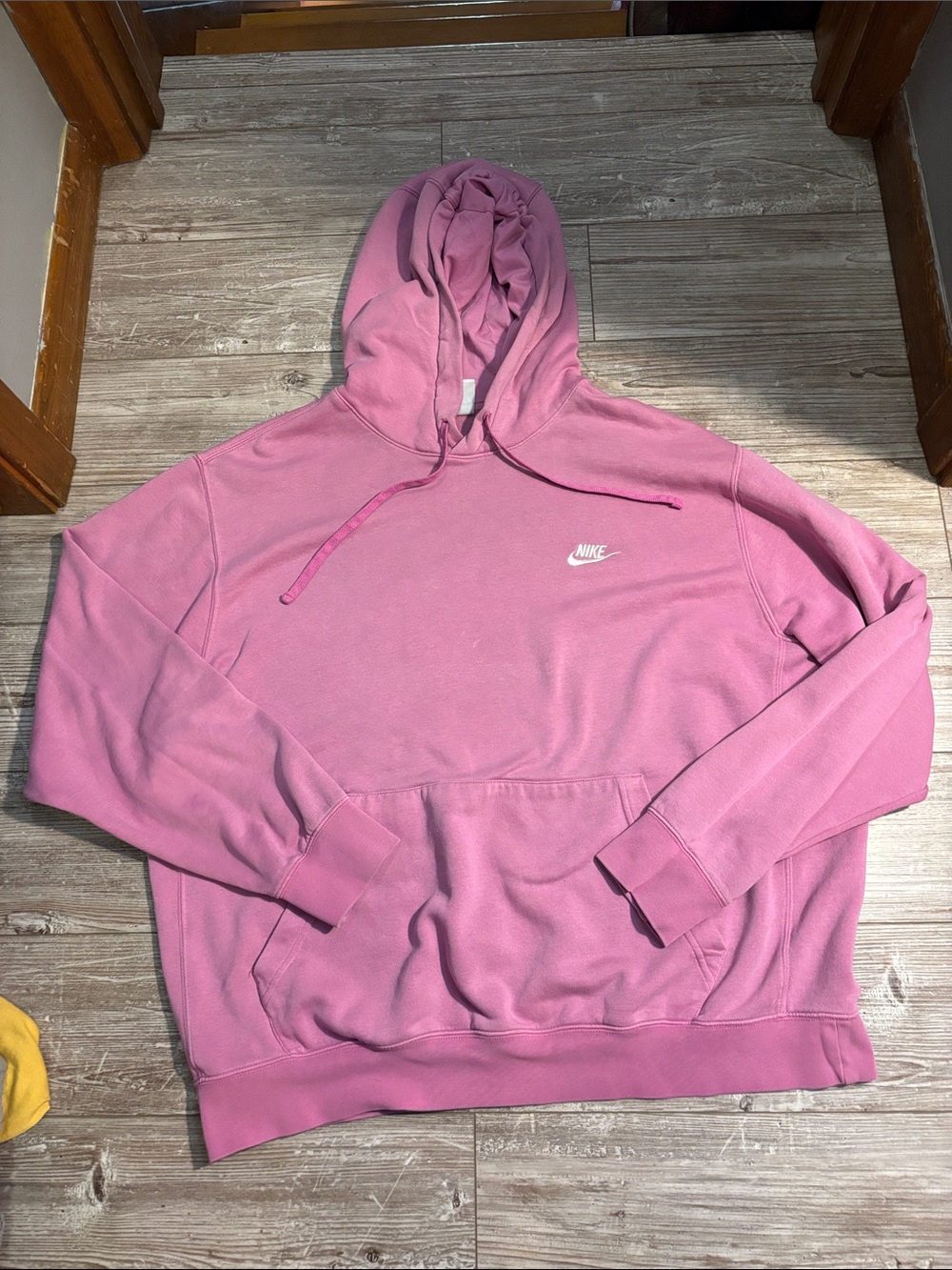 Nike Pink Hooded Pullover Sweatshirt